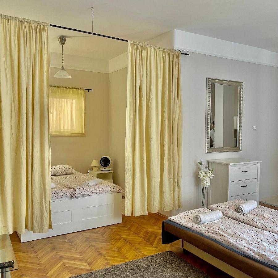 Elizabeth Bridge With Gellert-Hill View Apartment Budapest Exterior photo